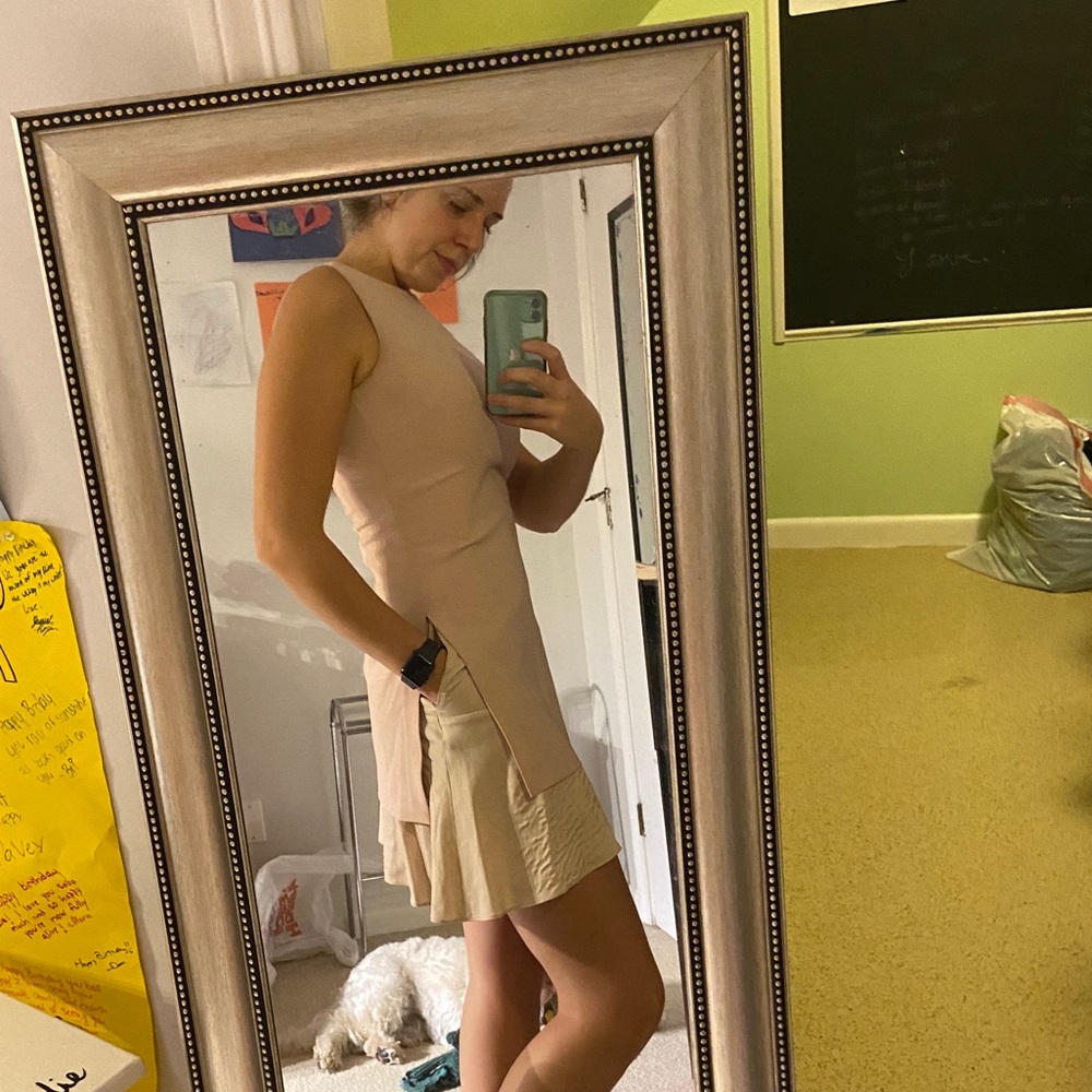 Blush Pink Theory Dress
